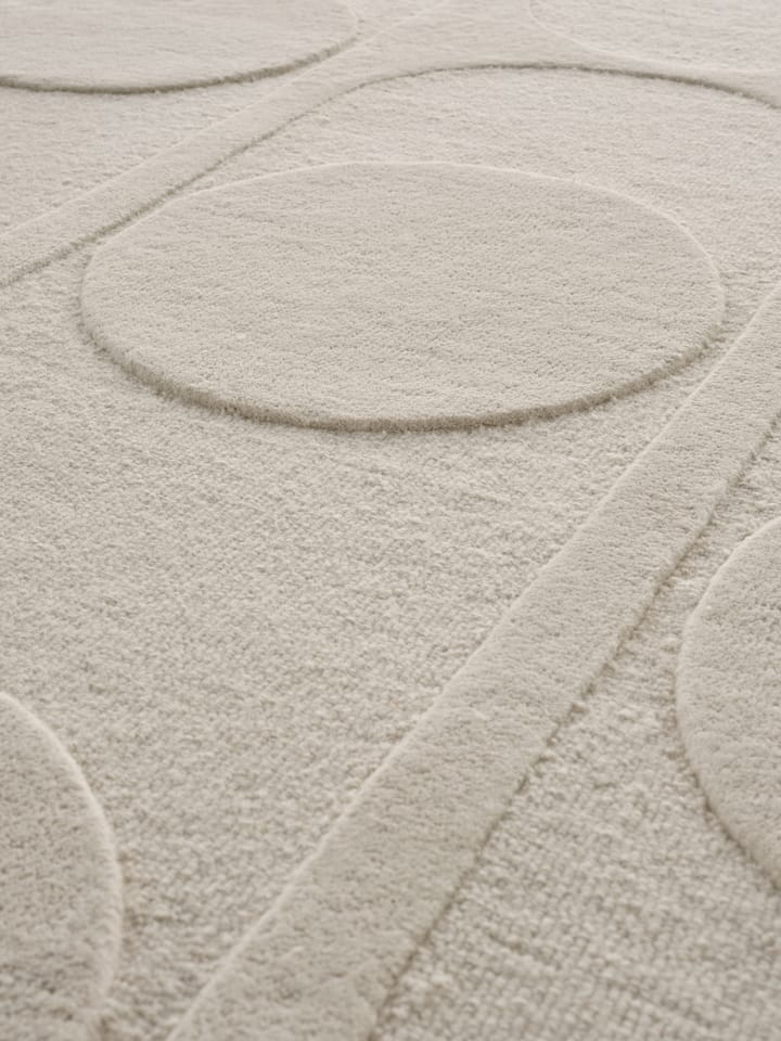 Μάλλινο χαλί, Orb Alliance, Λευκό. 200x300 εκ Linie Design