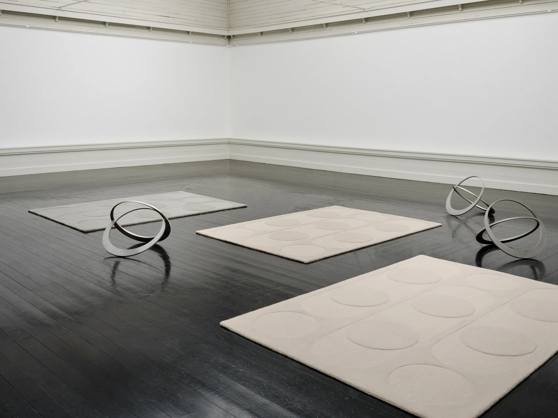 Μάλλινο χαλί, Orb Alliance, Λευκό. 200x300 εκ Linie Design