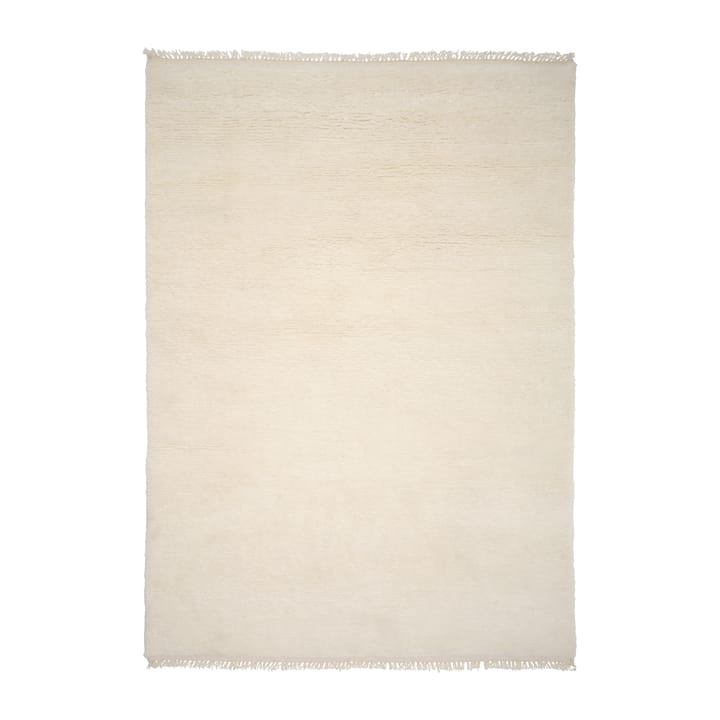 Μάλλινο χαλί, Soft Savannah - Λευκό. 170x240 εκ - Linie Design