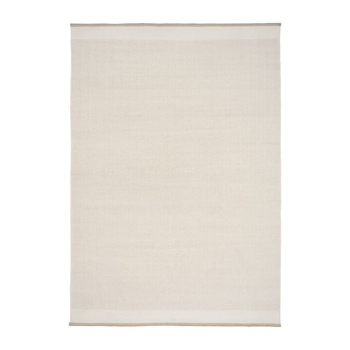 Μάλλινο χαλί, Stratum Echo - Λευκό. 250x350 εκ - Linie Design