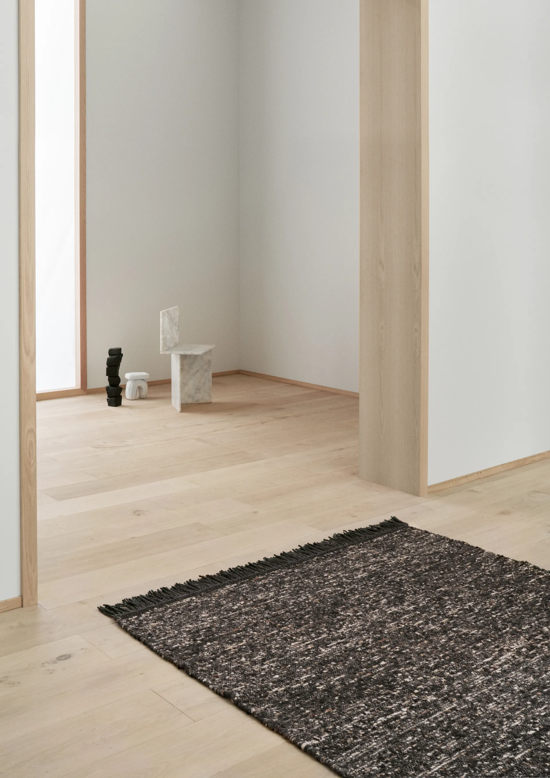 Valdi χαλί 170x240 cm, Κάρβουνο Linie Design