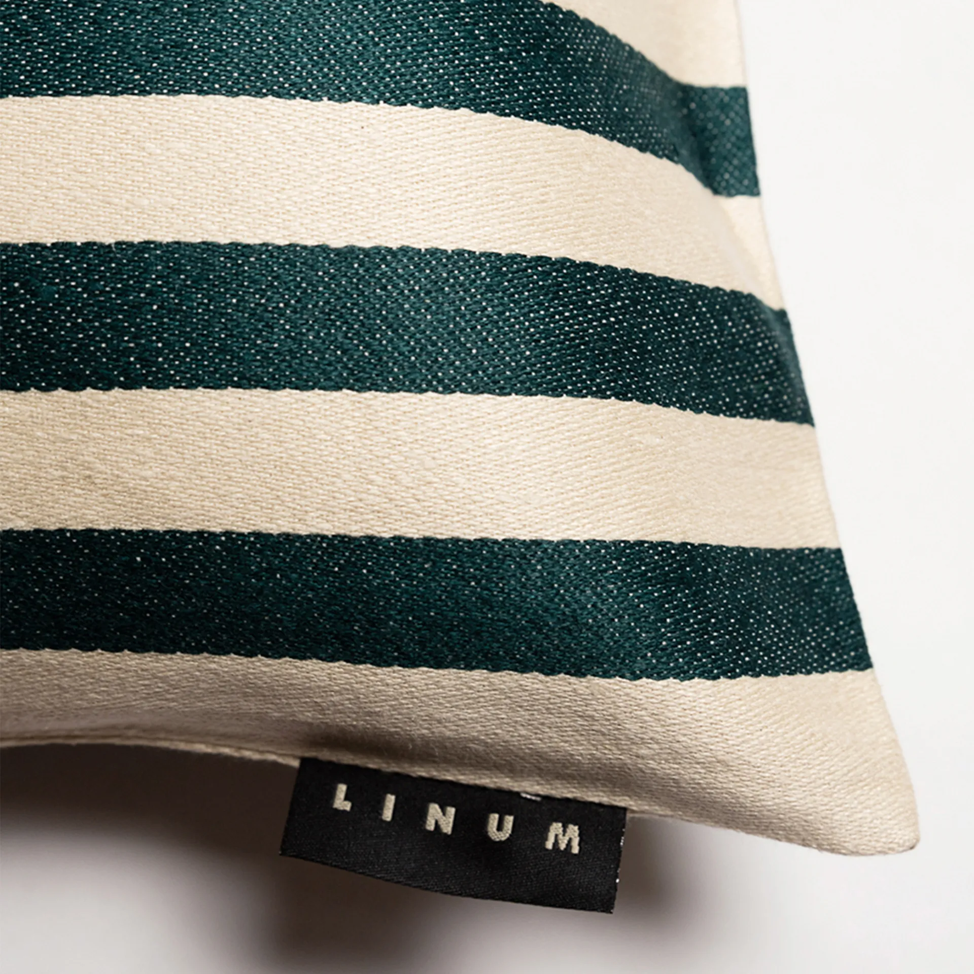 Μαξιλαροθήκη Amalfi 35x50 cm, Σμαραγδί Σκούρο Linum