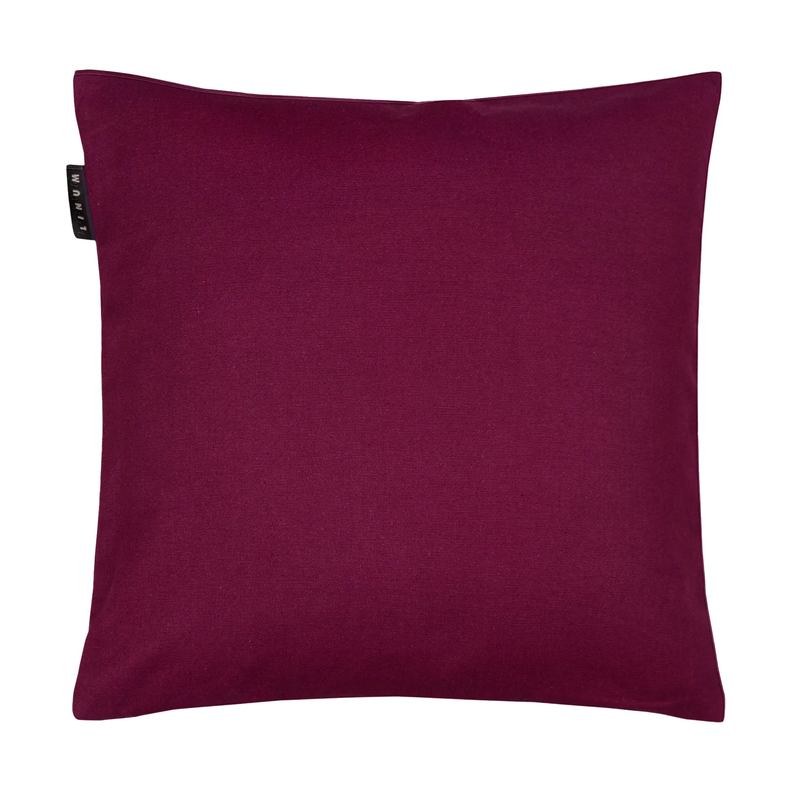 Μαξιλαροθήκη Annabell 40x40 εκ., Burgundy red Linum