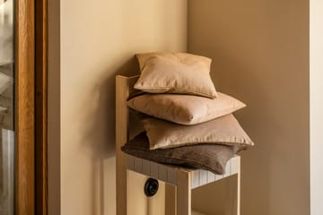 Μαξιλαροθήκη Annabell 40x40 εκ. - Camel brown - Linum