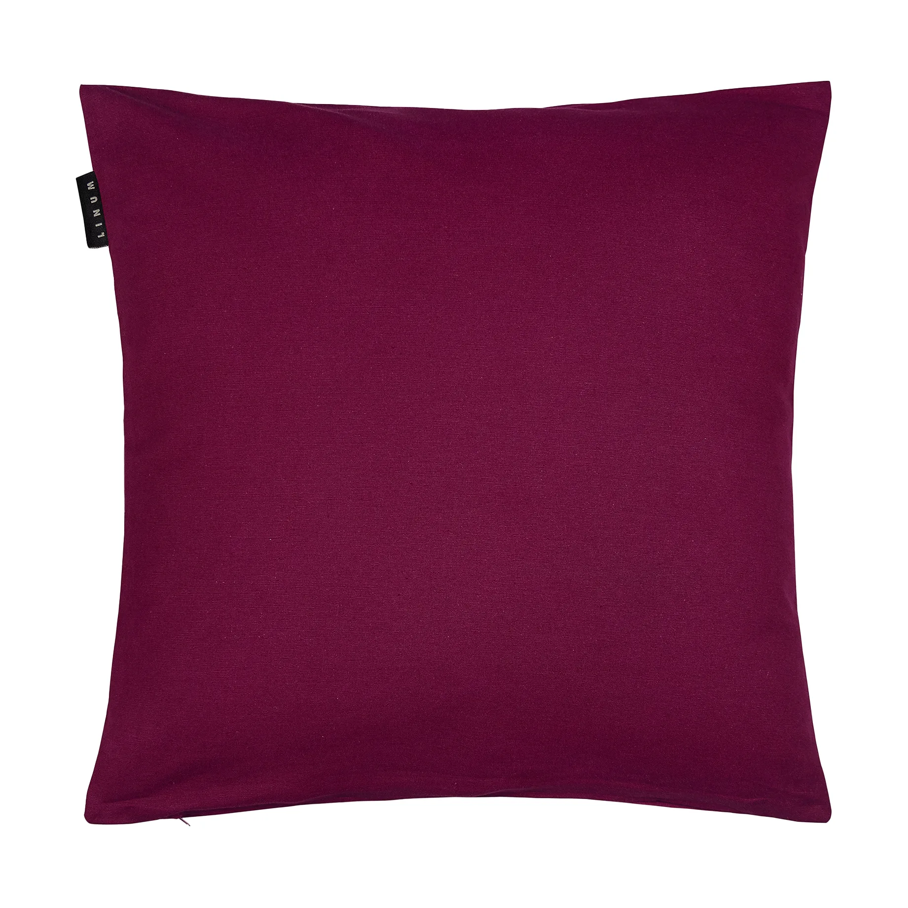 Μαξιλαροθήκη Annabell 50x50 εκ., Burgundy red Linum