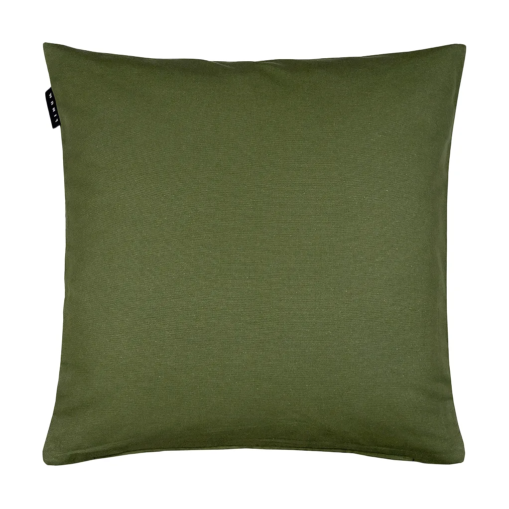 Μαξιλαροθήκη Annabell 50x50 εκ., Dark olive green Linum
