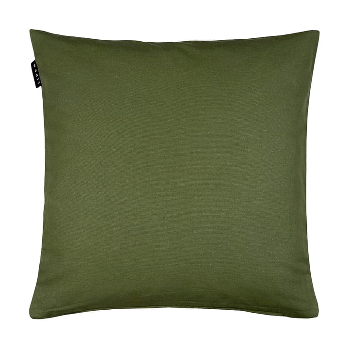 Annabell μαξιλαροθήκη 50x50 εκατοστά - Dark olive green - Linum