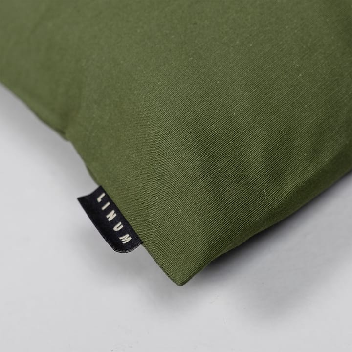 Μαξιλαροθήκη Annabell 50x50 εκ., Dark olive green Linum