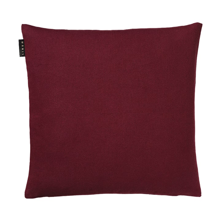 Μαξιλαροθήκη Pepper 50x50 cm - Burgundy red - Linum