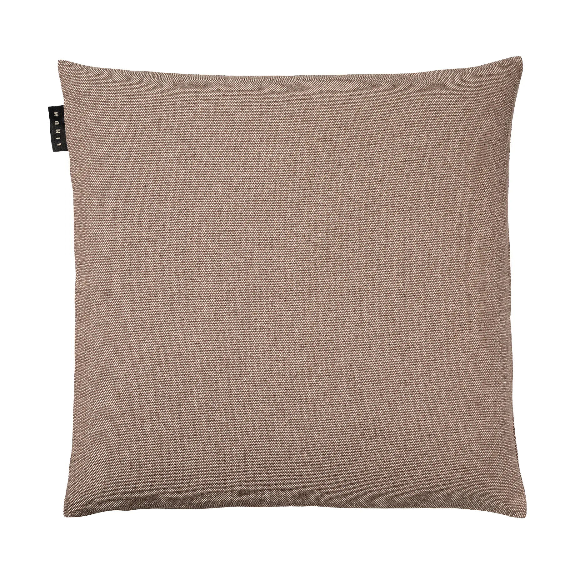 Μαξιλαροθήκη Pepper 50x50 cm, Dark mole brown Linum