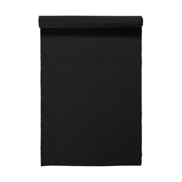 Δρομέας τραπεζιού Uni 45x150 cm - Black - Linum