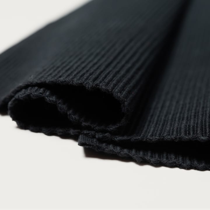 Δρομέας τραπεζιού Uni 45x150 cm - Black - Linum