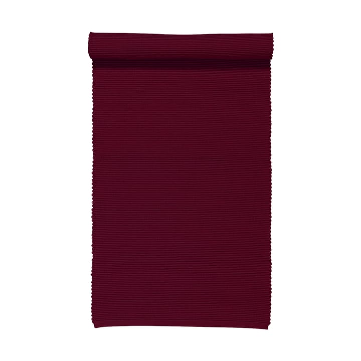 Δρομέας τραπεζιού Uni 45x150 cm - Burgundy red - Linum