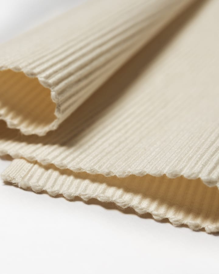 Δρομέας τραπεζιού Uni 45x150 cm, Creamy beige Linum
