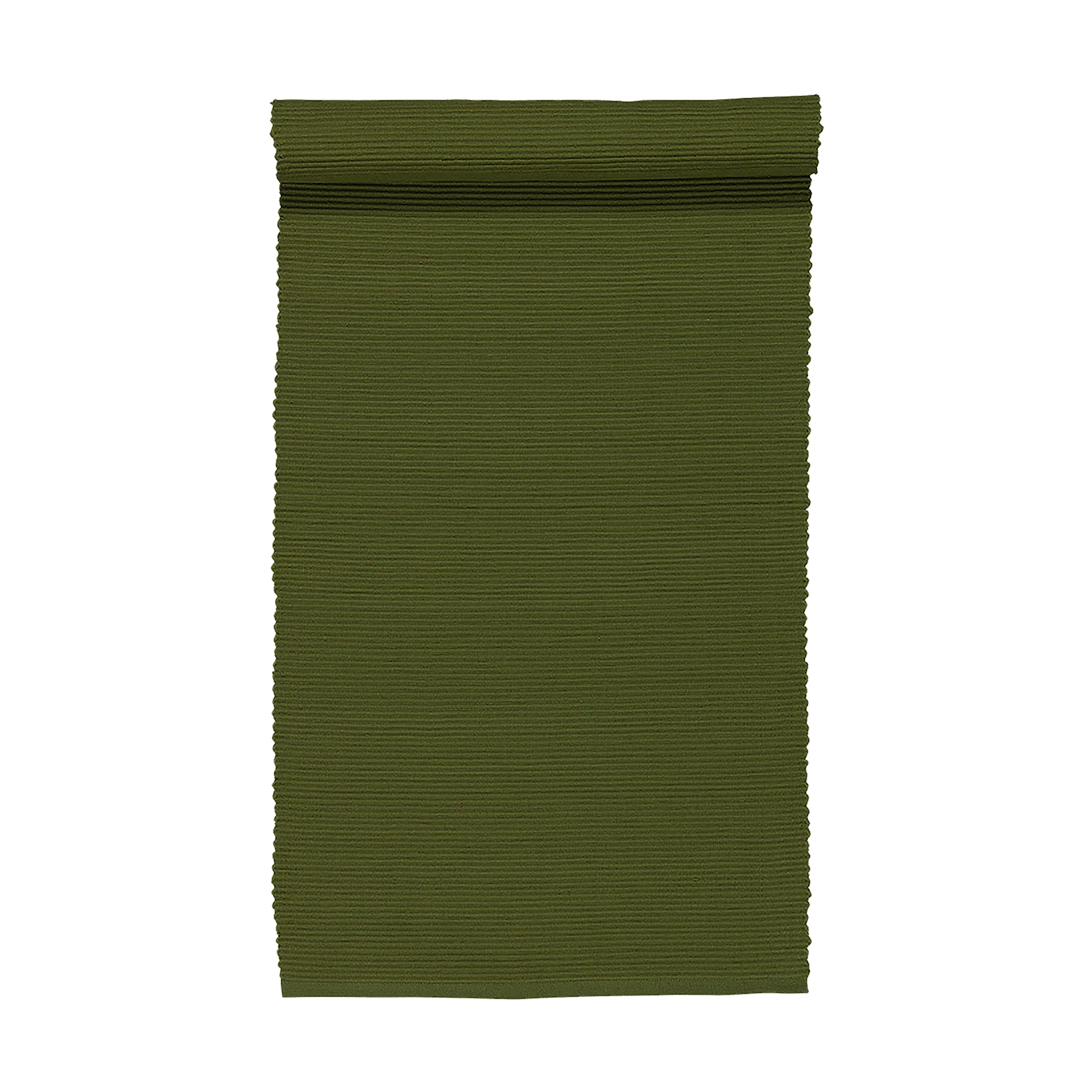 Δρομέας τραπεζιού Uni 45x150 cm, Dark olive green Linum