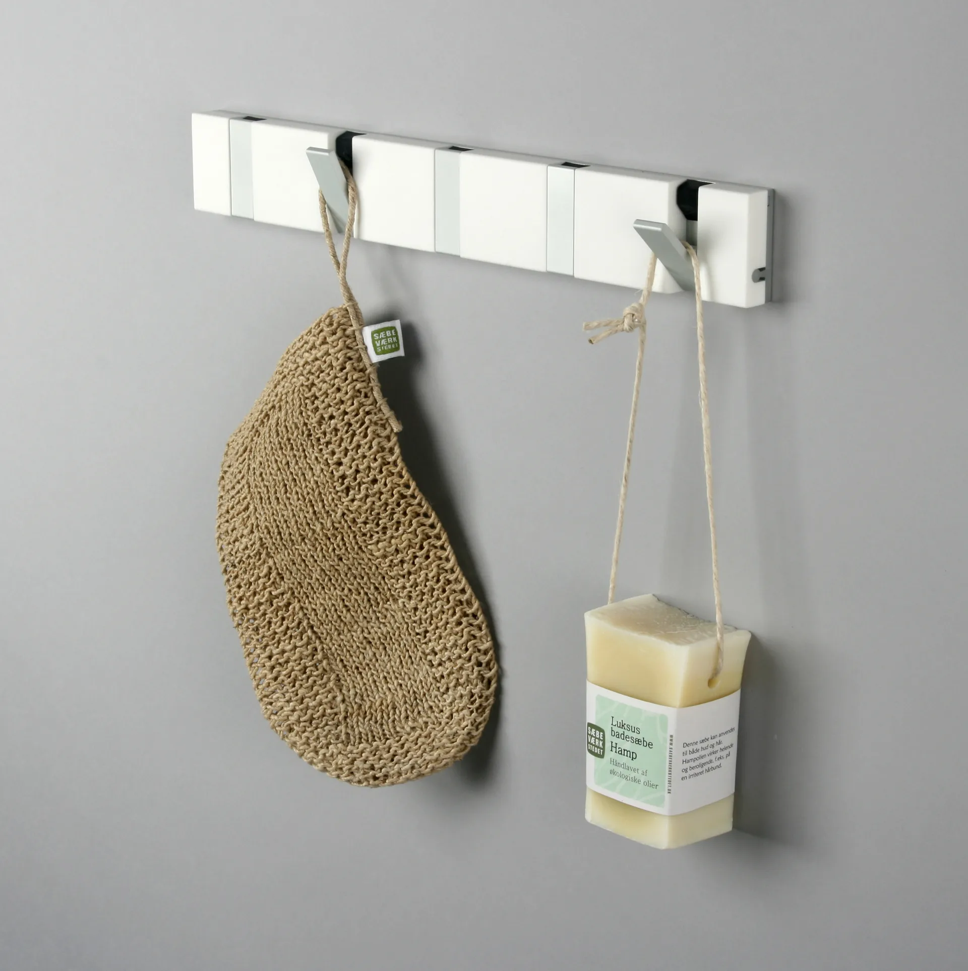 Loca Knax κρεμάστρα 33 cm komposit, λευκό LoCa