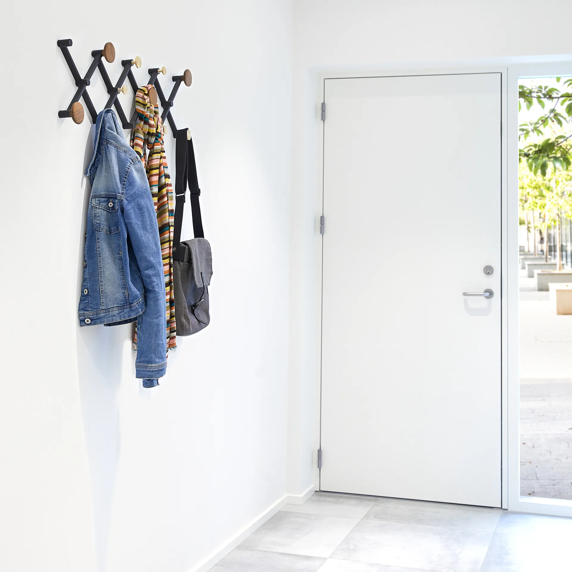 X•TEND κρεμάστρα, καρυδιά LoCa