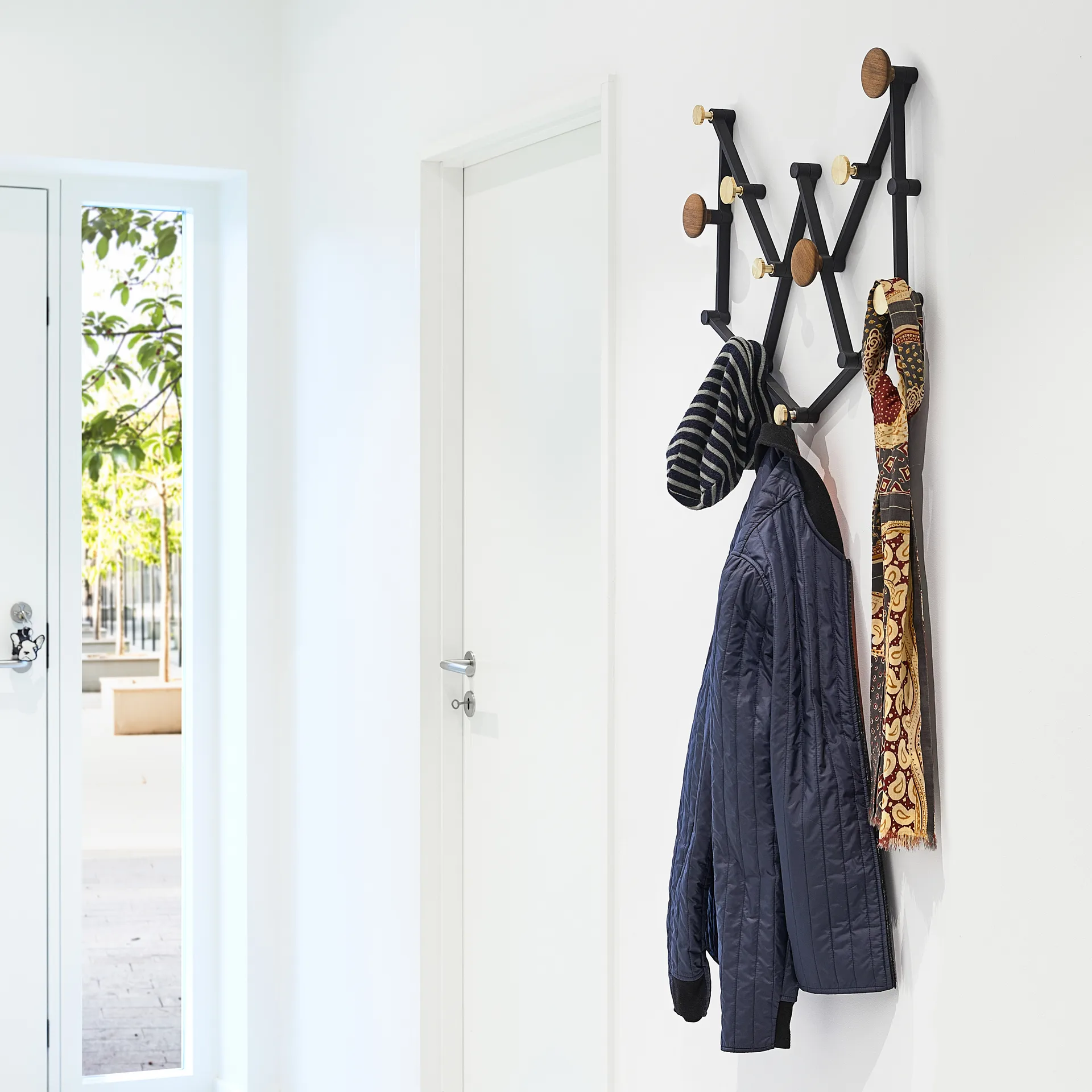 X•TEND κρεμάστρα, καρυδιά LoCa