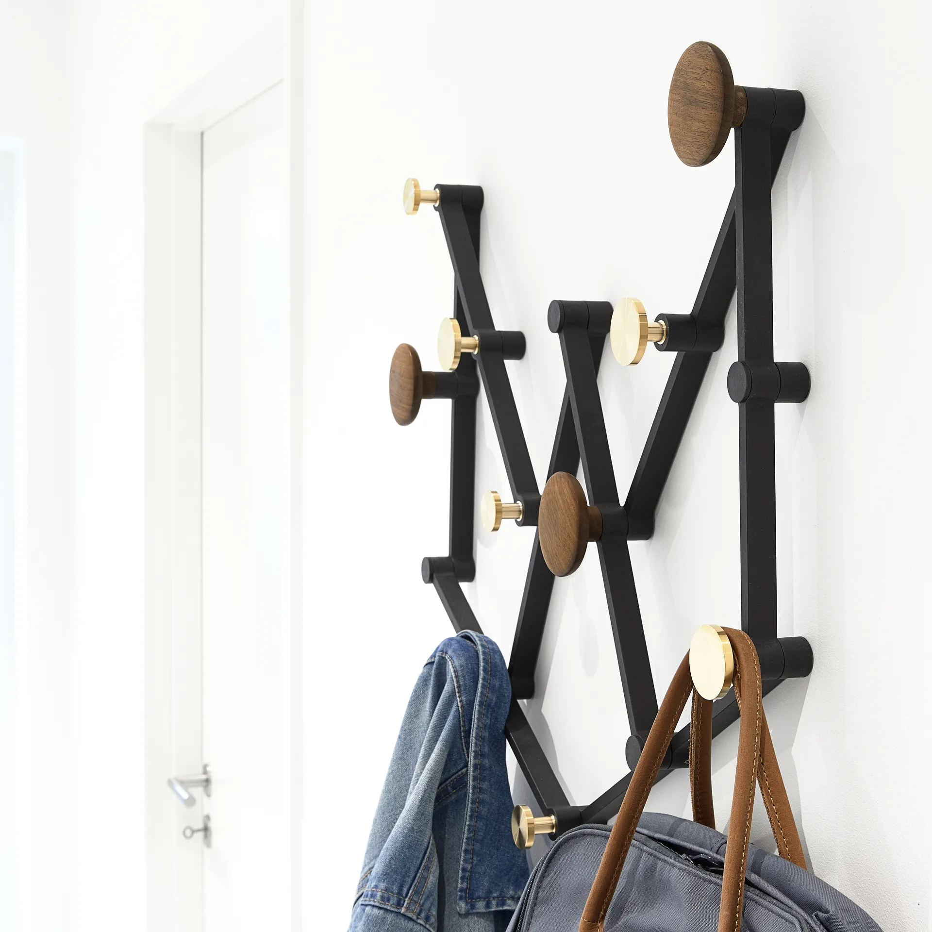 X•TEND κρεμάστρα, καρυδιά LoCa