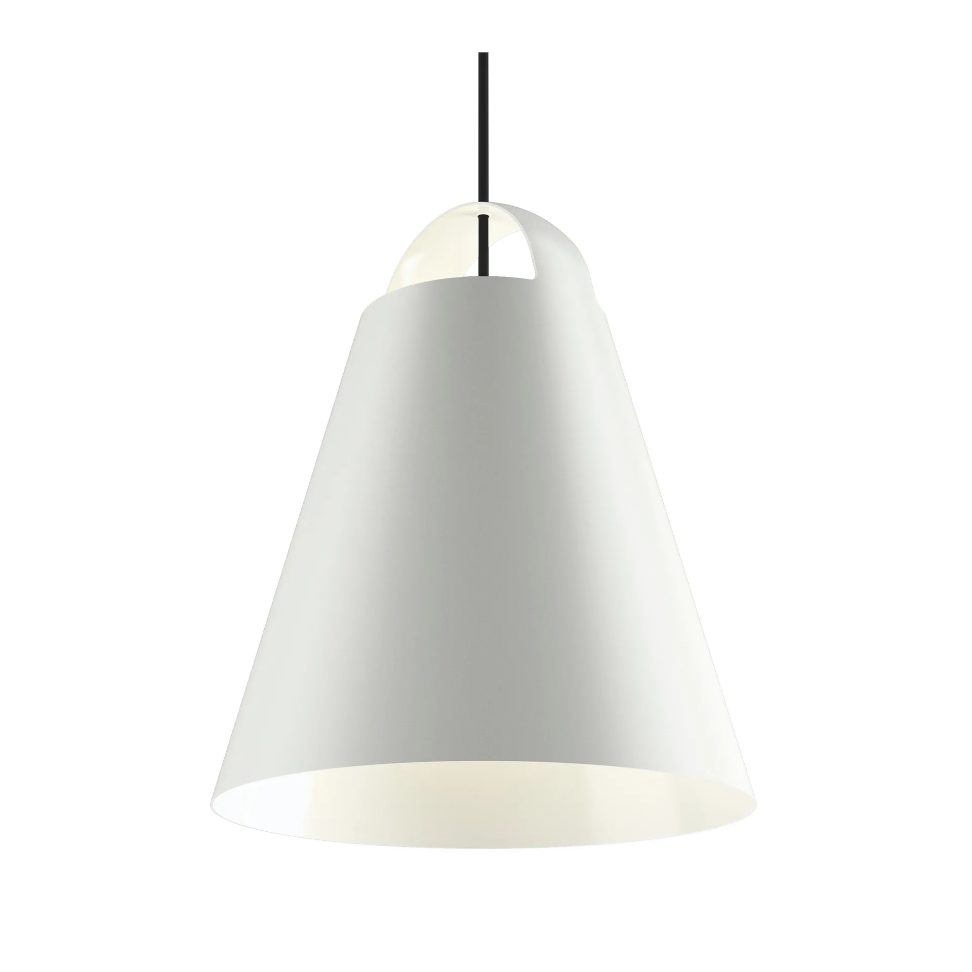 Above κρεμαστό φωτιστικό Ø40 cm, Λευκό Louis Poulsen