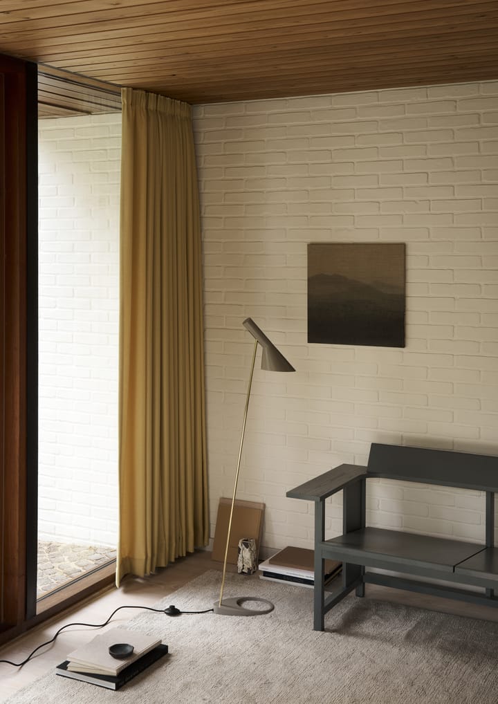AJ φψτιστικό δαπέδου, Brass-warm grey Louis Poulsen