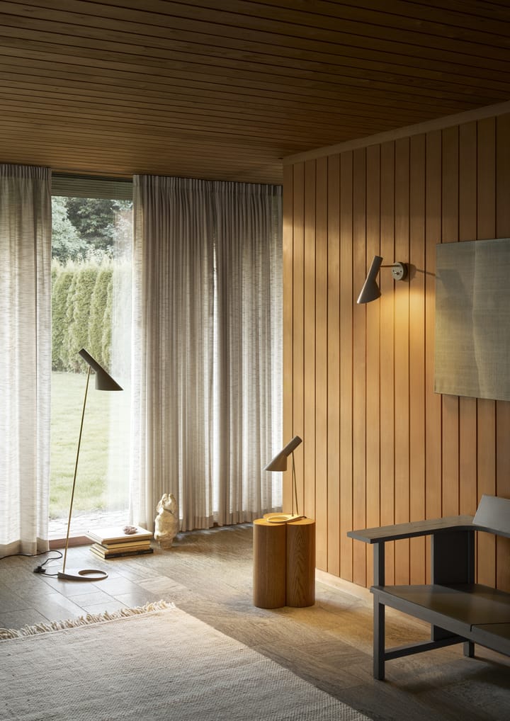AJ φψτιστικό δαπέδου, Brass-warm grey Louis Poulsen