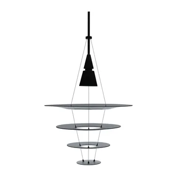 Κρεμαστό φωτιστικό Enigma 425 - Μαύρο - Louis Poulsen