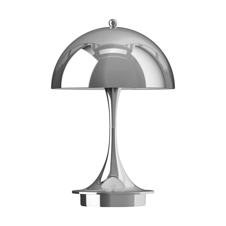 Panthella 160 Portable v3 επιτραπέζιο φωτιστικό, Chrome Louis Poulsen
