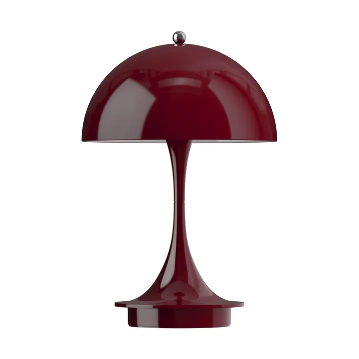 Panthella 160 Portable v3 επιτραπέζιο φωτιστικό - Opaque burgundy - Louis Poulsen