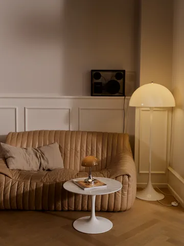 Panthella 160 Portable v3 επιτραπέζιο φωτιστικό - Original Opal Brown - Louis Poulsen