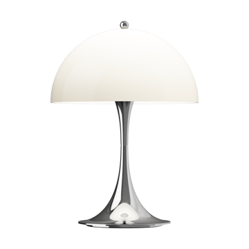 Panthella 250 φορητό επιτραπέζιο φωτιστικό - Chrome opal beige - Louis Poulsen