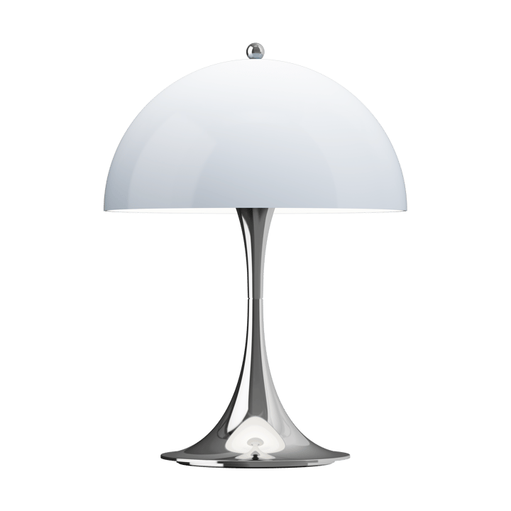 Panthella 250 φορητό επιτραπέζιο φωτιστικό - Chrome opal blue grey - Louis Poulsen