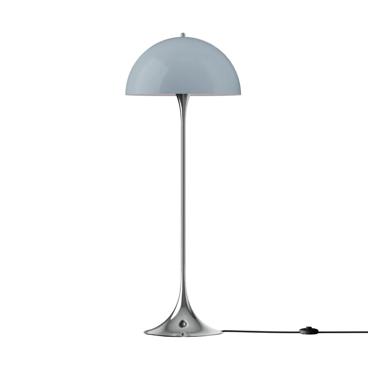 Panthella 500 επιδαπέδια λάμπα - Original opal blue grey - Louis Poulsen