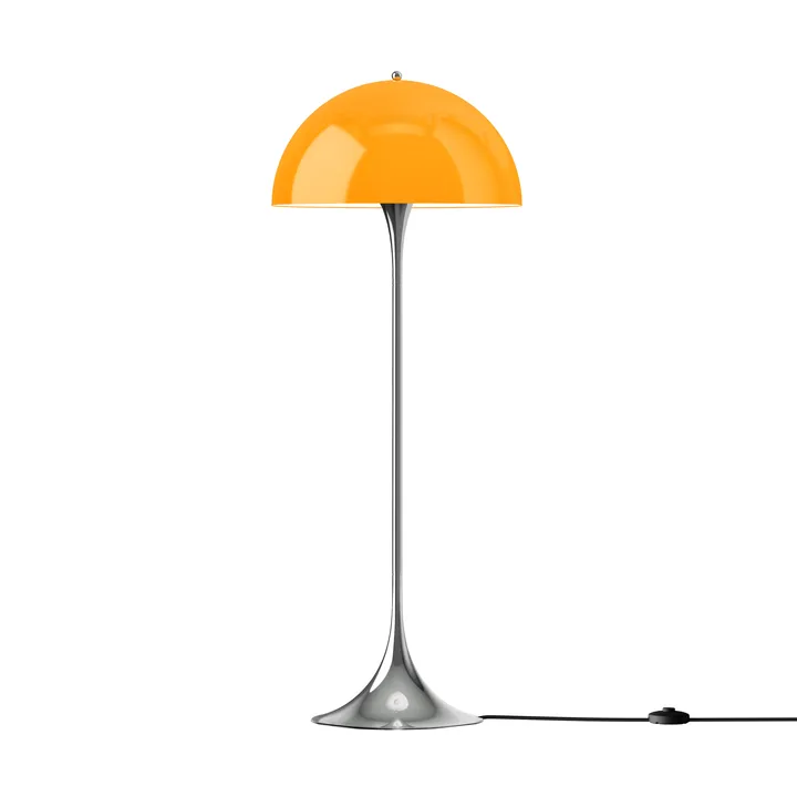 Panthella 500 επιδαπέδια λάμπα - Original opal orange - Louis Poulsen