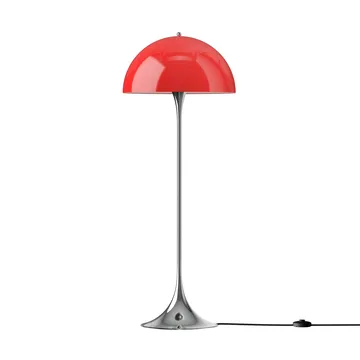 Panthella 500 επιδαπέδια λάμπα - Original opal red - Louis Poulsen