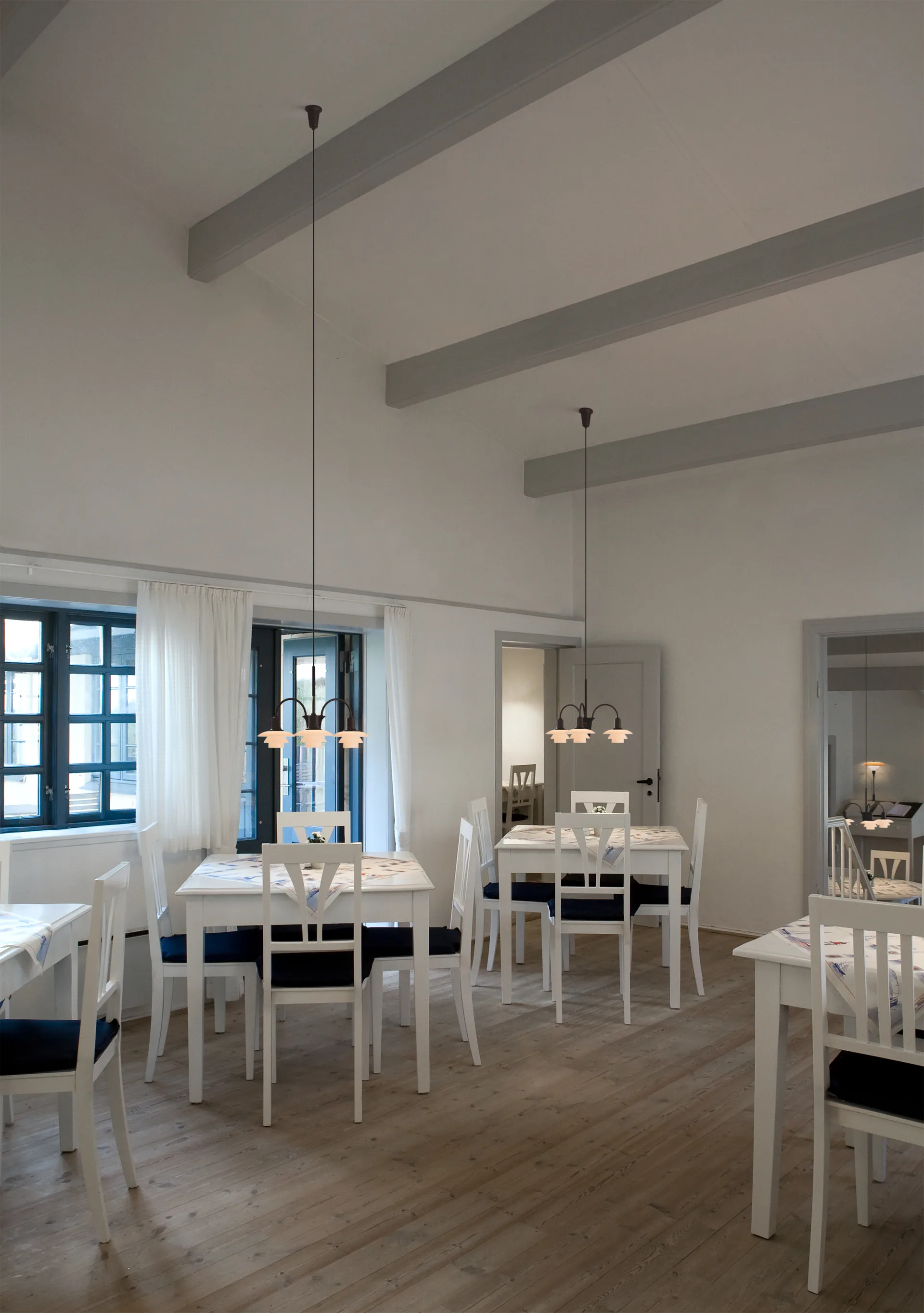 PH 1/1 Chandelier Centenary Edition πολυέλαιος, Brass-dusty terracotta, 3 βραχίονες Louis Poulsen