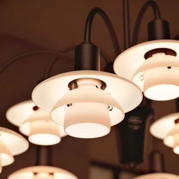 PH 1/1 Chandelier Centenary Edition πολυέλαιος - Brass-dusty terracotta, 9 βραχίονες - Louis Poulsen