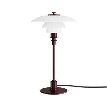 PH 2/1 επιτραπέζιο φωτιστικό - Glossy burgundy - Louis Poulsen