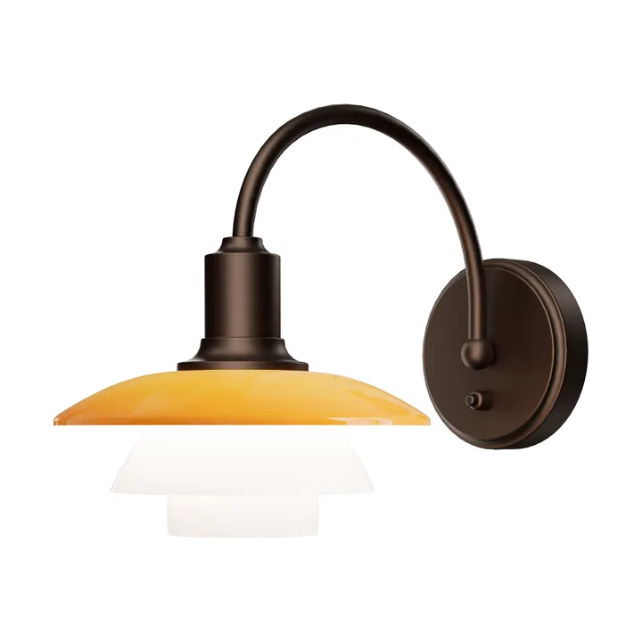 PH 2/2 Centenary Edition απλίκα - Amber-opal white, fast installation - Louis Poulsen