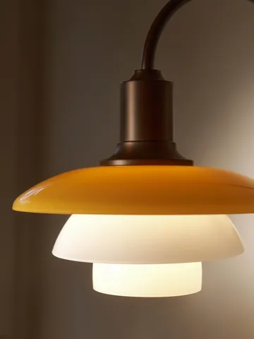 PH 2/2 Centenary Edition απλίκα - Amber-opal white, stickkontakt - Louis Poulsen