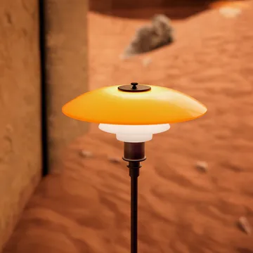 PH 3½-2½ επιδαπέδια λάμπα Centenary Edition - Amber-opal white - Louis Poulsen