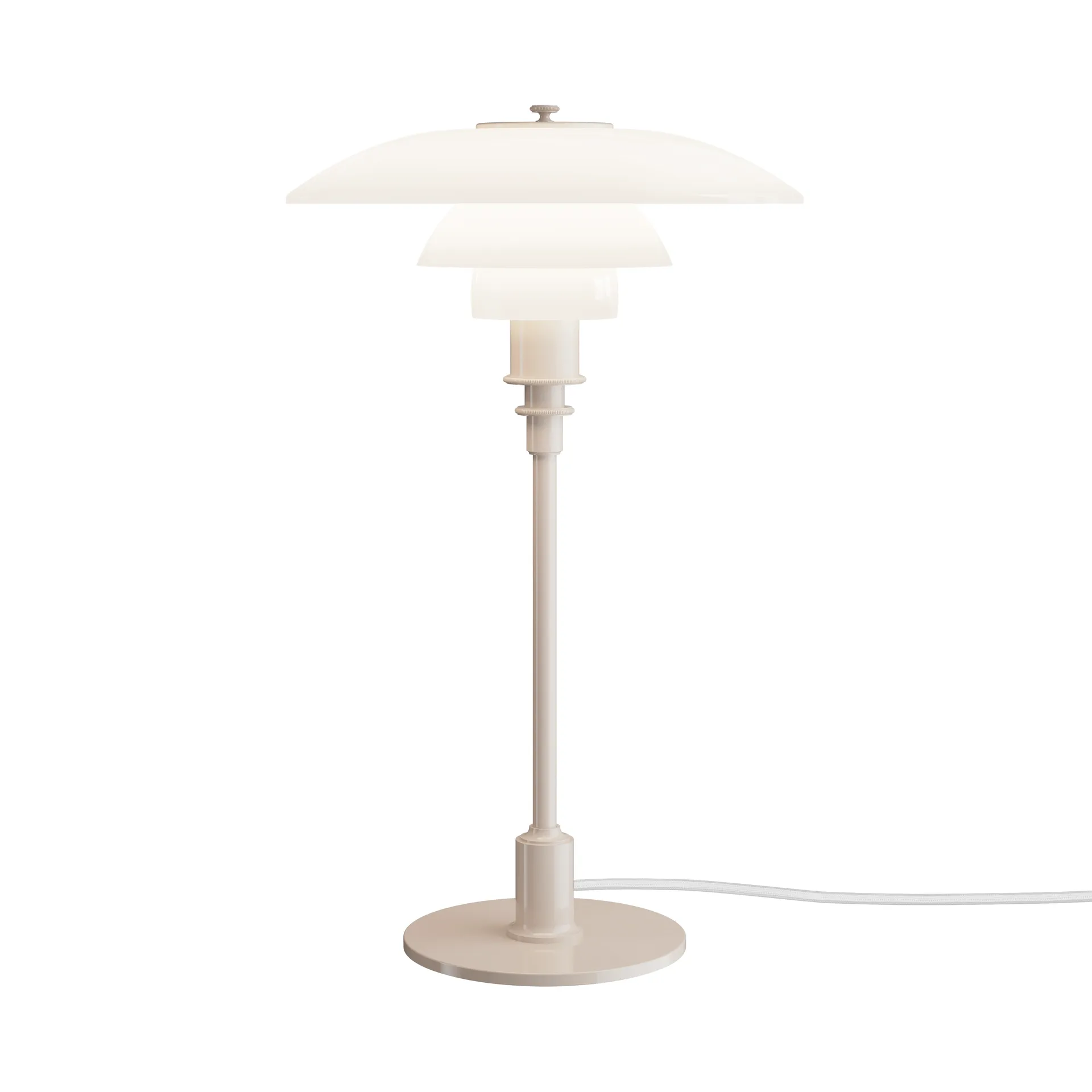 PH 3/2 επιτραπέζιο φωτιστικό, Glossy beige Louis Poulsen
