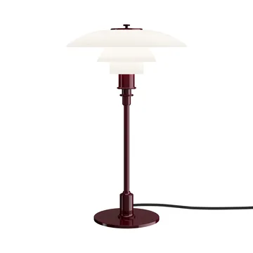 PH 3/2 επιτραπέζιο φωτιστικό - Glossy burgundy - Louis Poulsen