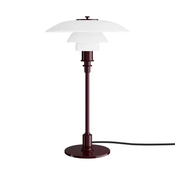 PH 3/2 επιτραπέζιο φωτιστικό - Glossy burgundy - Louis Poulsen