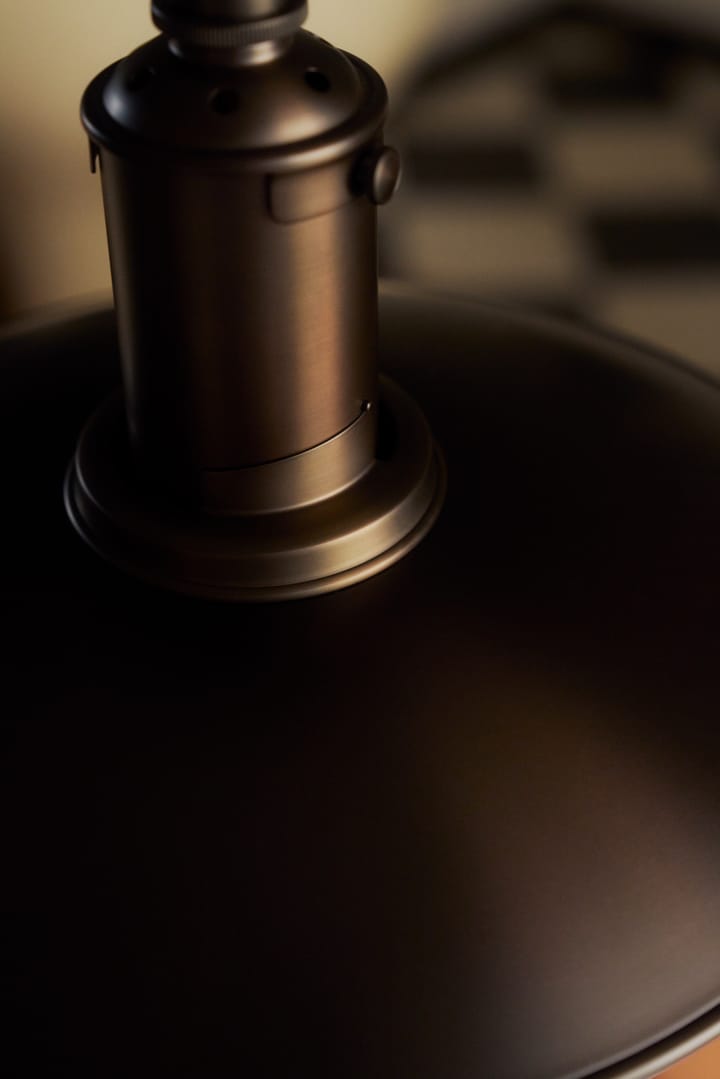 PH 3/3 Luna κρεμαστό φωτιστικό, Aged brass-Οπαλικό γυαλί Louis Poulsen