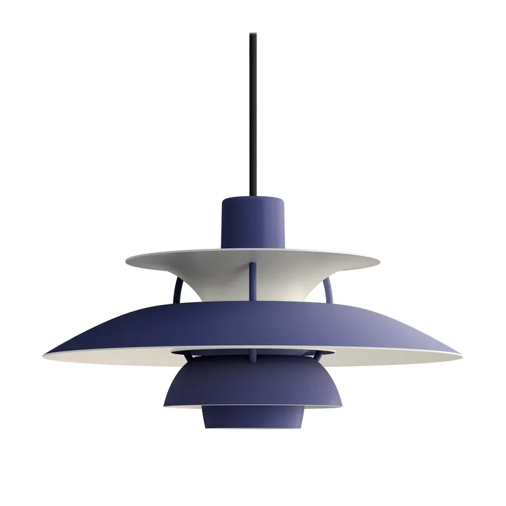 PH 5 κρεμαστό φωτιστικό - Ø300, Monochrom dusty indigo - Louis Poulsen