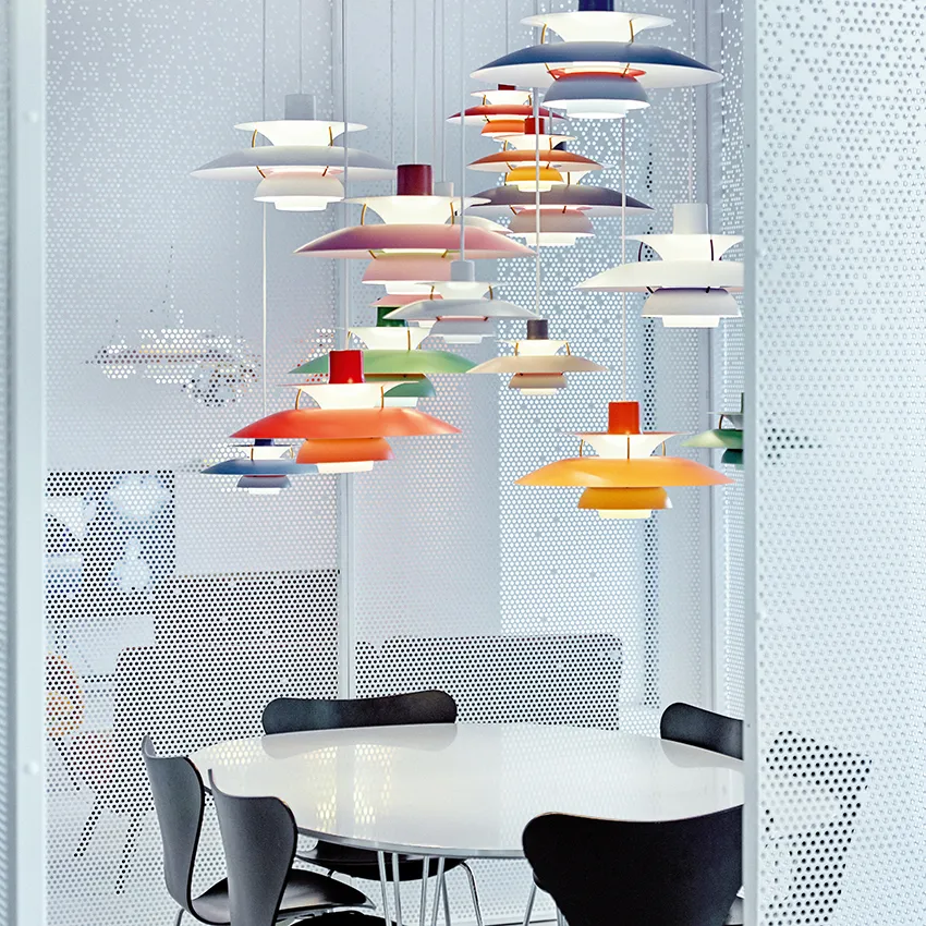PH 5 κρεμαστό φωτιστικό, Ø300, Μπλε Louis Poulsen