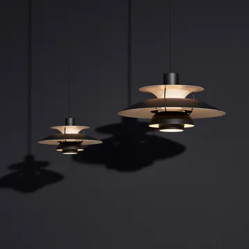 PH 5 κρεμαστό φωτιστικό - Ø300, Μαύρο - Louis Poulsen