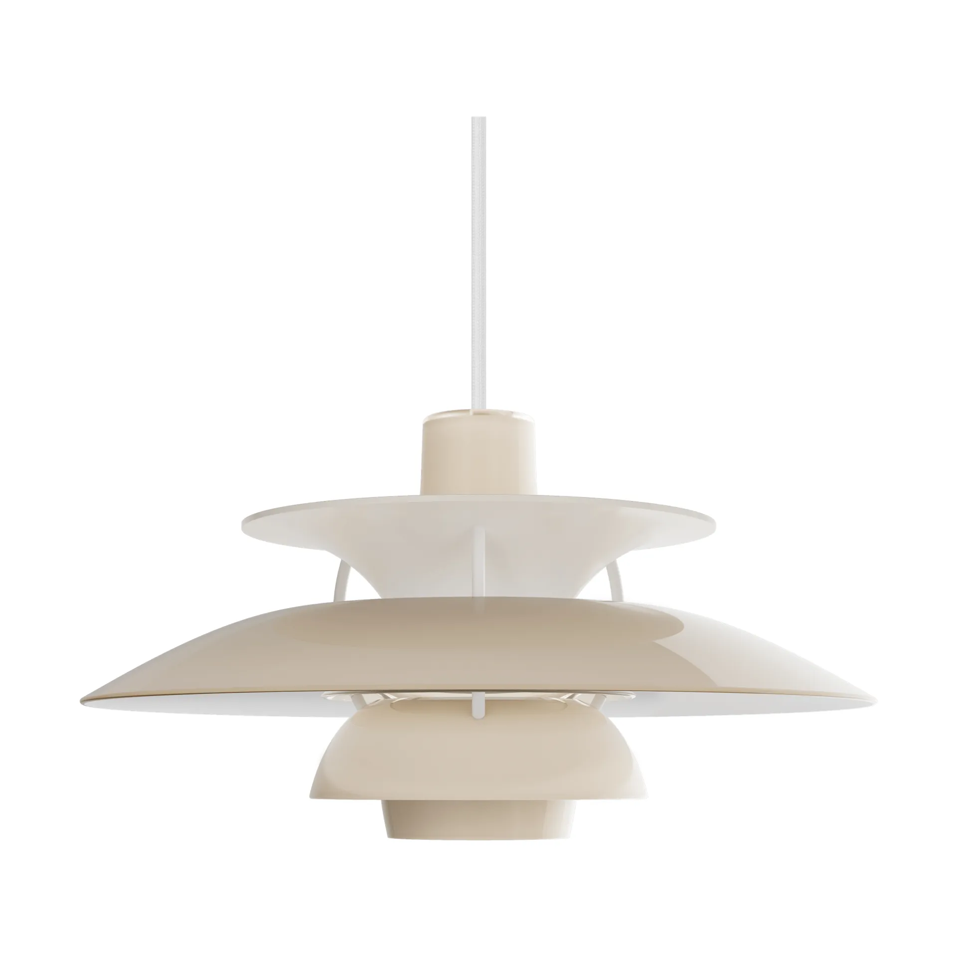 PH 5 κρεμαστό φωτιστικό Ø32 εκ., Opal beige Louis Poulsen