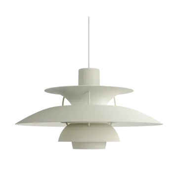 PH 5 κρεμαστό φωτιστικό - Ø500, Monochrom pale pewter - Louis Poulsen